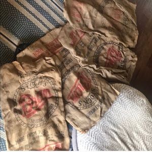 Vintage Burlap Sacks